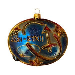 Christmas Ornament Zodiac Sagittarius