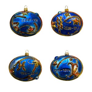 Christmas Ornament Zodiac Libra