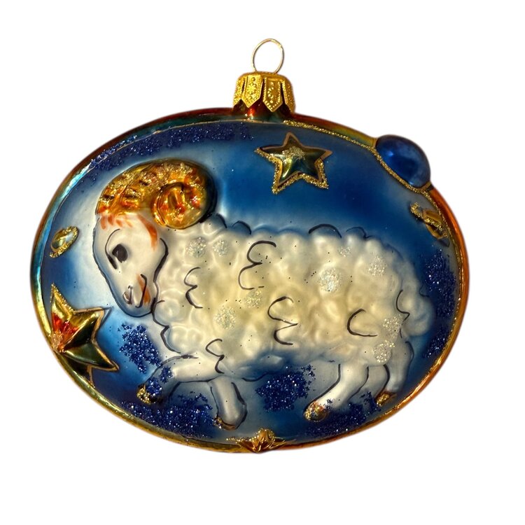 Christmas Ornament Zodiac Aries