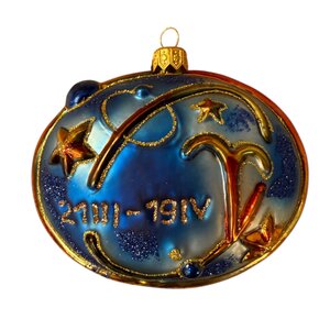 Christmas Ornament Zodiac Aries