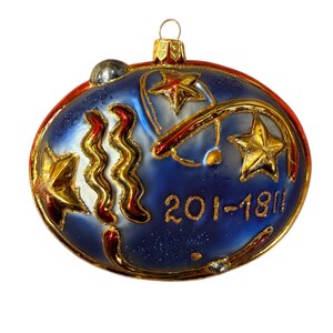 Kerstbal Sterrenbeeld Waterman