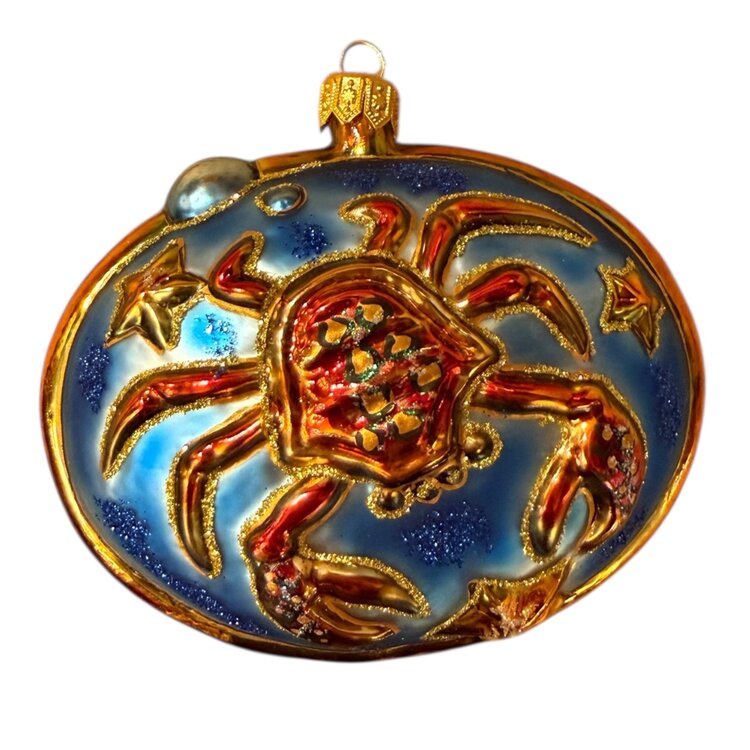 Christmas Ornament Zodiac Cancer