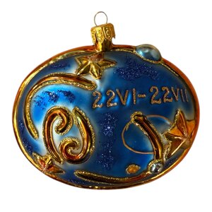 Christmas Ornament Zodiac Cancer