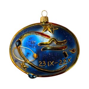 Kerstbal Sterrenbeeld Weegschaal