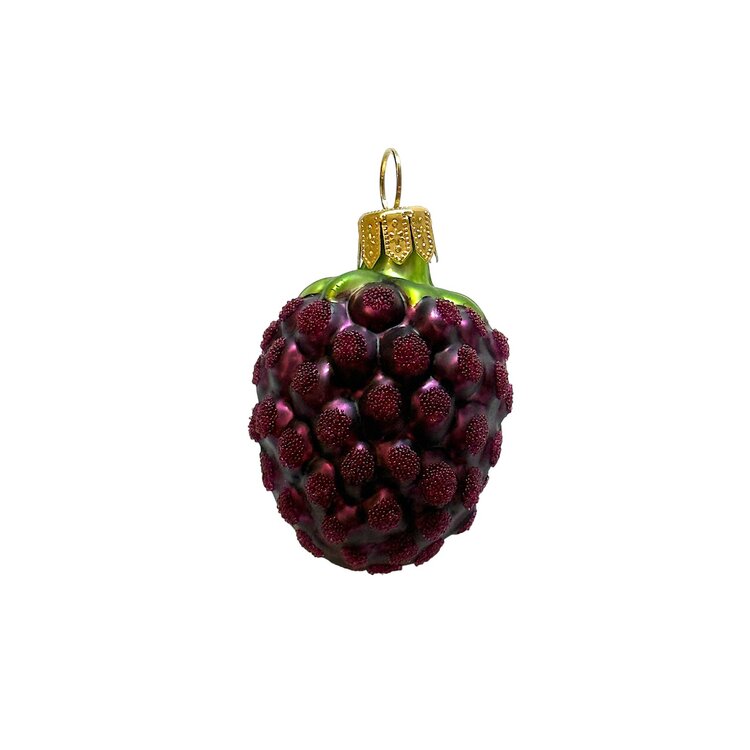 Christmas Ornament Blackberry Frosted