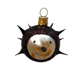 Kerstbal Nieuwsgierig Egeltje