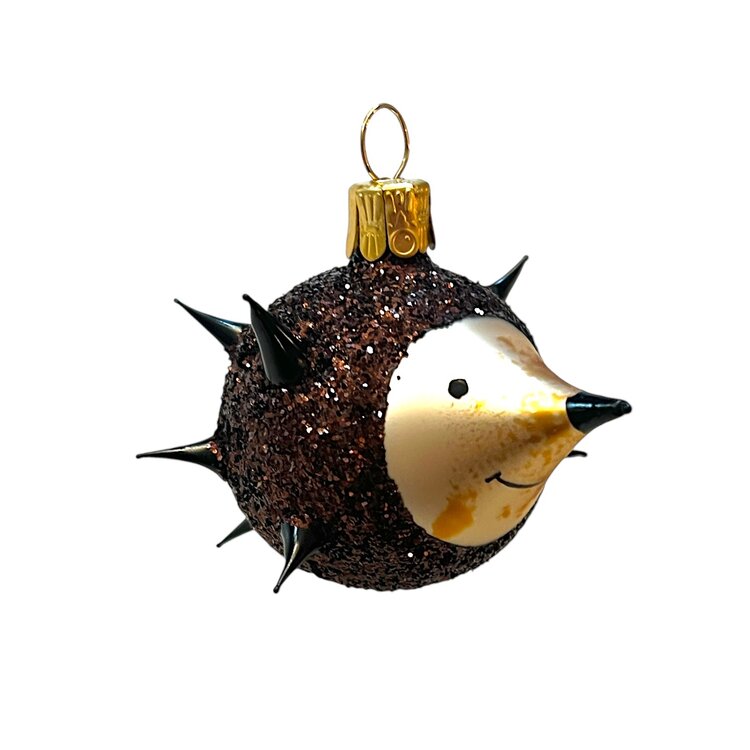 Kerstbal Nieuwsgierig Egeltje