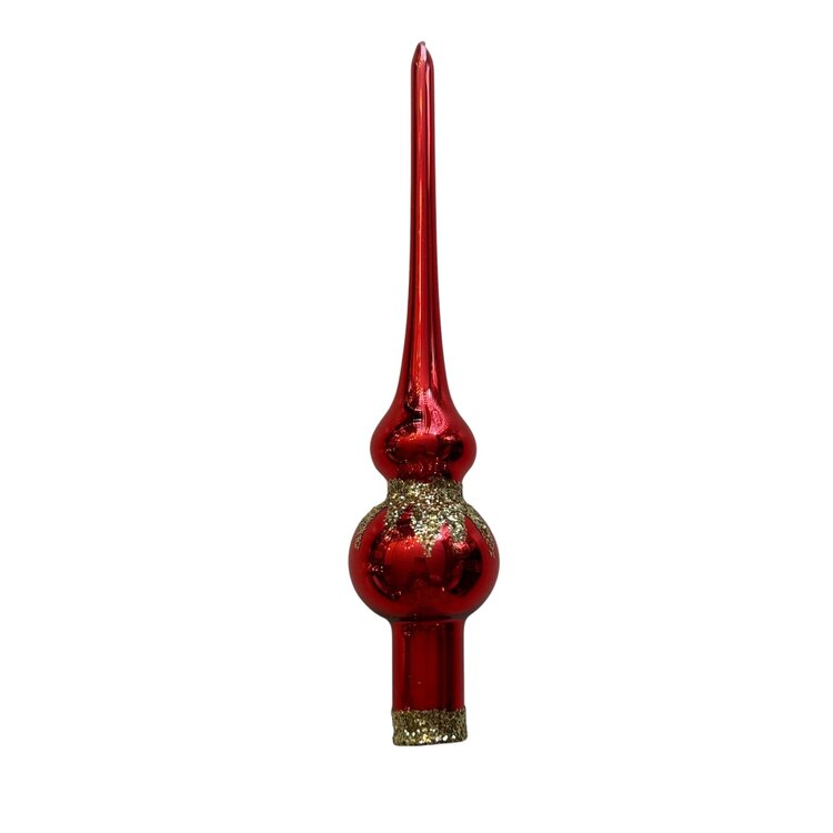Klassieke Piek Mini Rood Glans