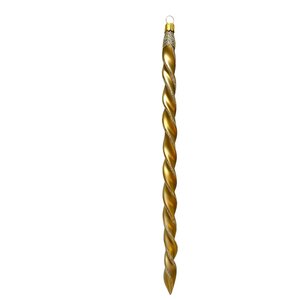 Christmas Ornament Icicle XL Gold