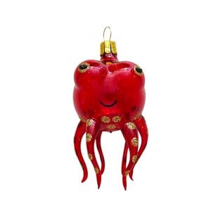 Christmas Decoration Jellyfish Red