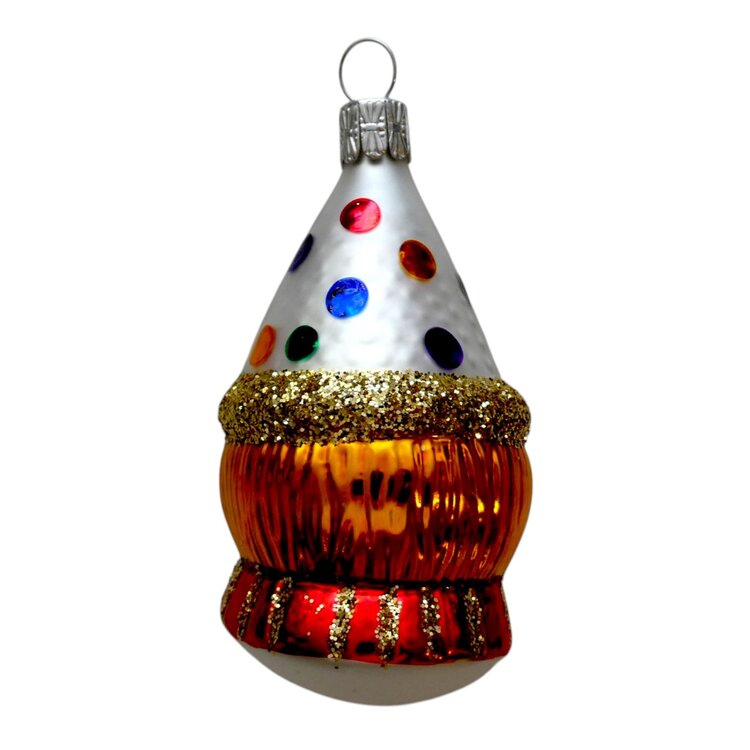 Christmas Ornament Clown Face