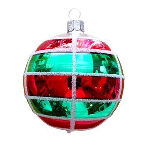 Christmas Decoration Reflector Striped