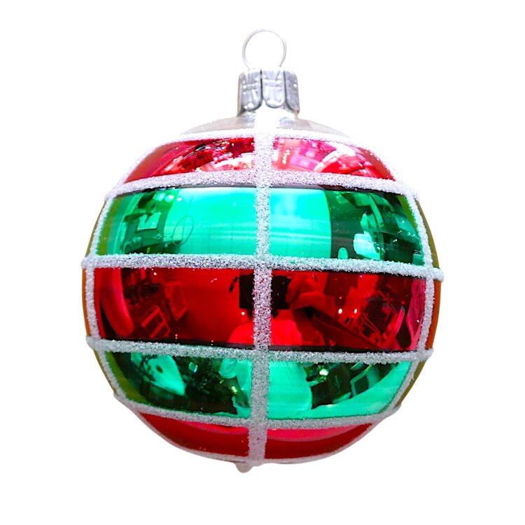 Christmas Decoration Reflector Striped