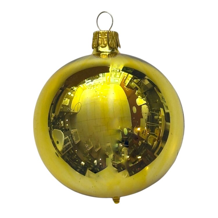 Christmas Decoration Reflector Blue-Yellow
