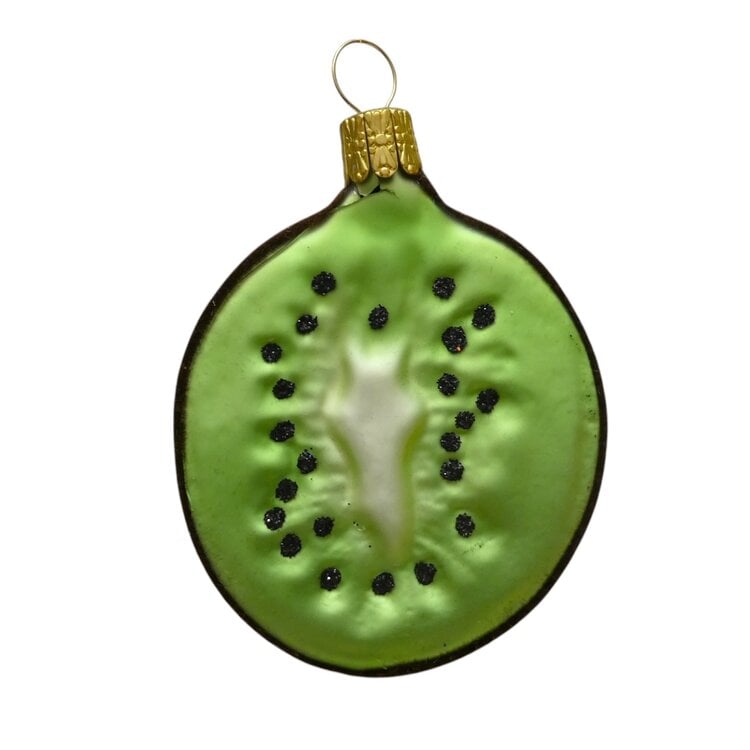 Kerstbal Halve Kiwi