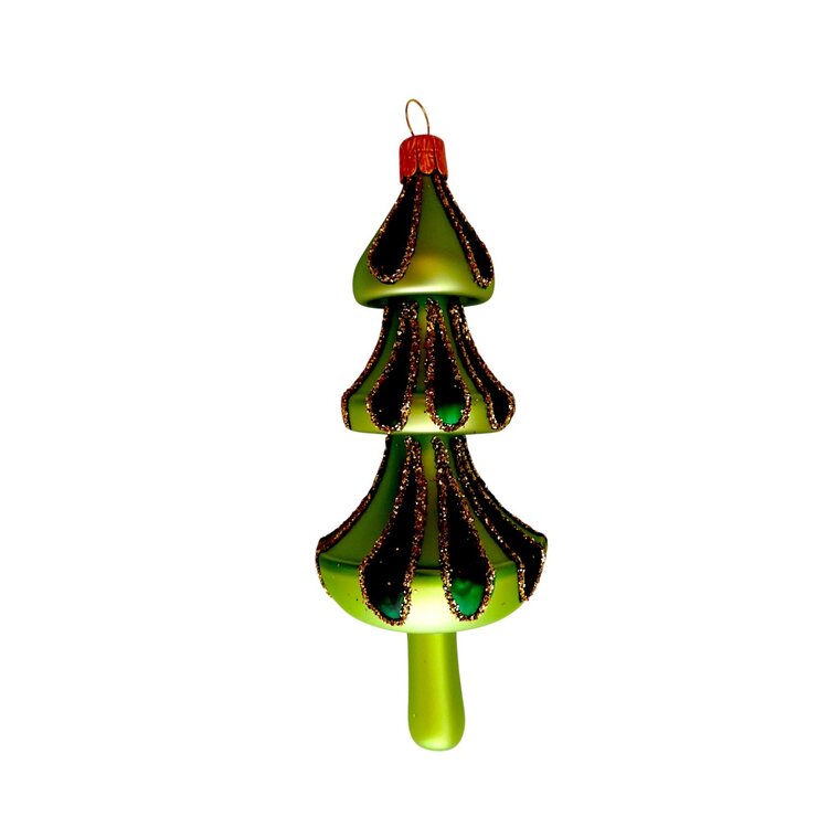 Kerstbal Dennenboom Retro