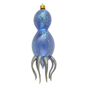 Christmas Ornament Jellyfish Blue