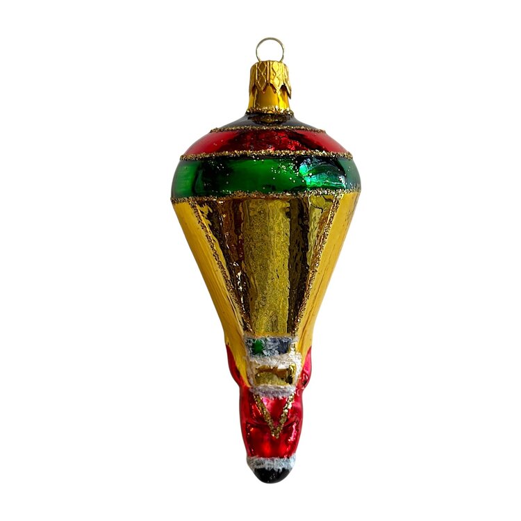 Kerstbal Santa Parachutesprong