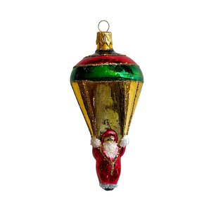 Kerstbal Santa Parachutesprong