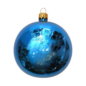 Christmas Decoration Reflector Blue