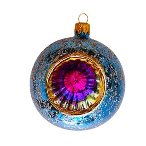 Christmas Decoration Reflector Blue