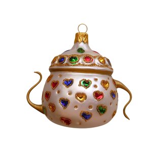 Christmas Ornament Little Tea Pot