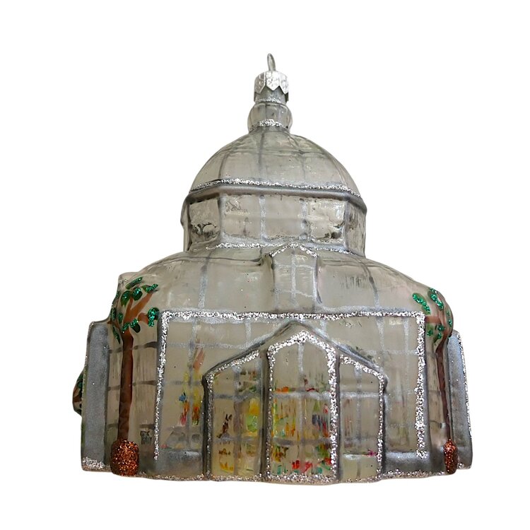 Christmas Ornament Orangery Square