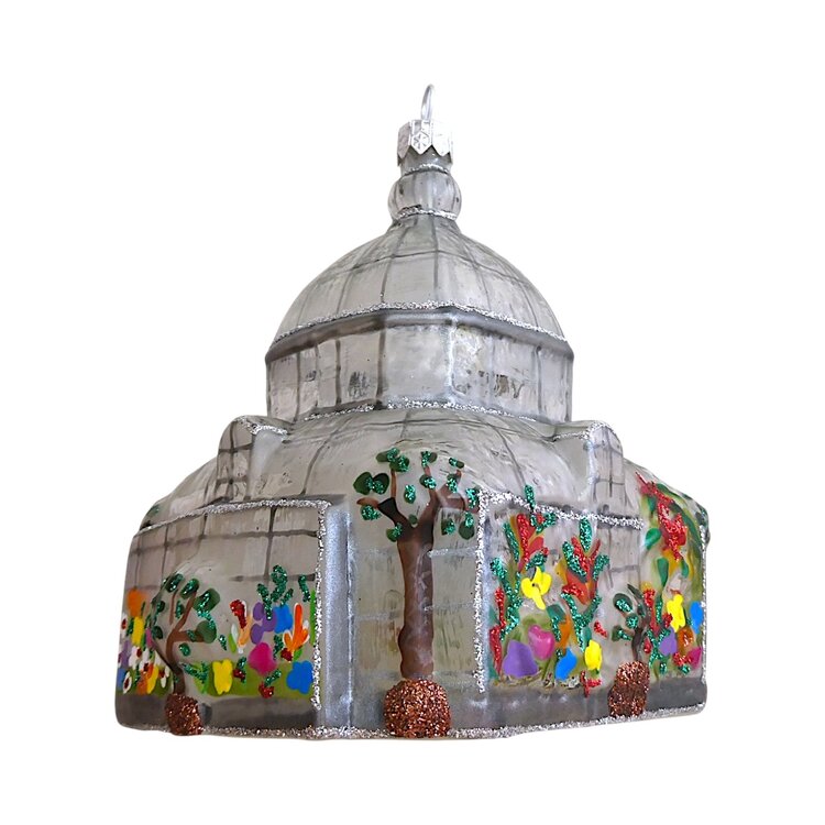 Christmas Ornament Orangery Square