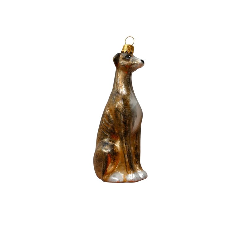 Christmas Ornament Greyhound