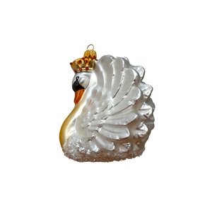 Christmas Ornament Royal Swan