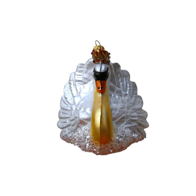 Christmas Ornament Royal Swan