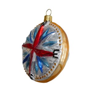 Christmas Ornament Compass Rose