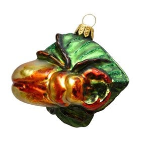 Kerstbal Kevertje op een Blad