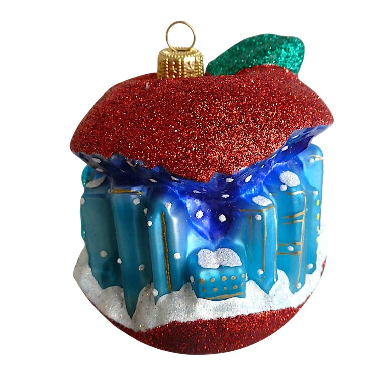 Kerstbal New York Apple