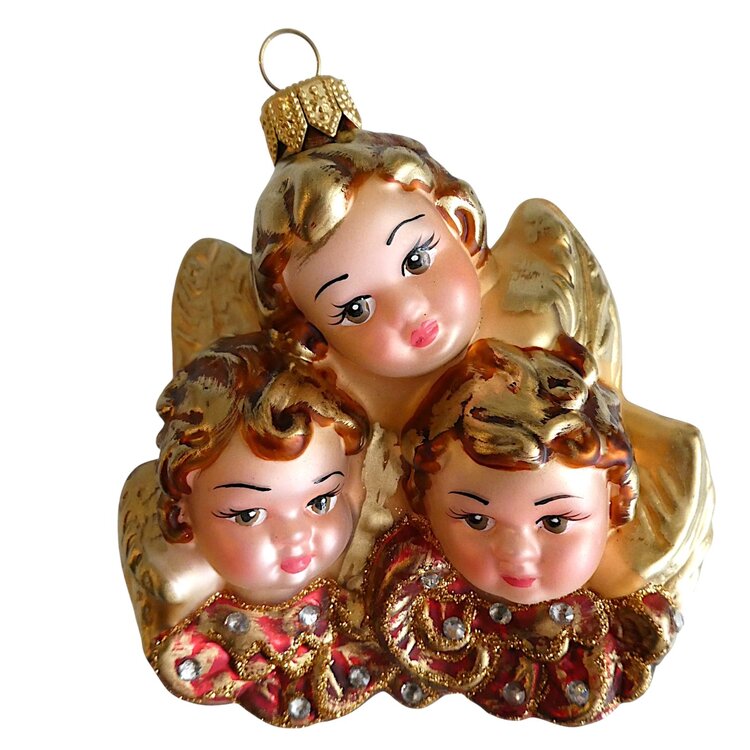 Christmas Ornament Three Little Angels