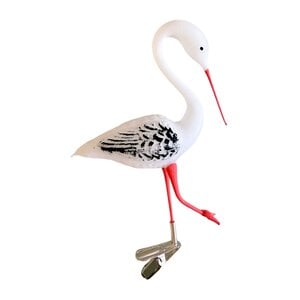 Christmas Decoration Clip Elegant Little Stork