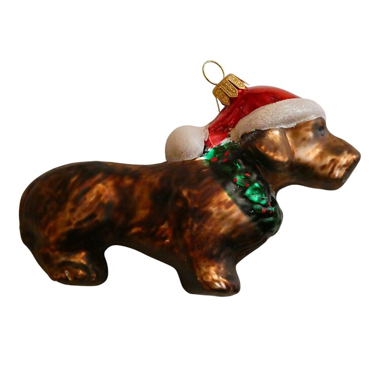Kerstbal Tekkeltje met Kerst Muts