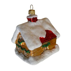 Christmas Decoration Snowy Little House