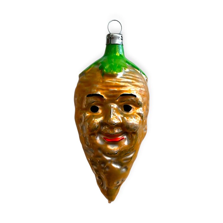 Christmas Ornament Happy Carrot