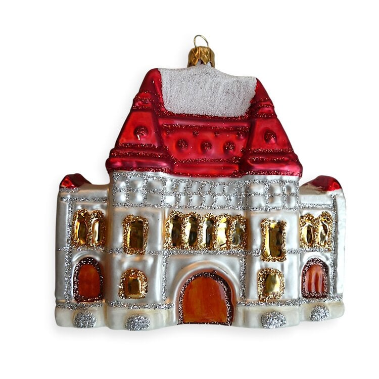 Kerstbal Museum in de Sneeuw