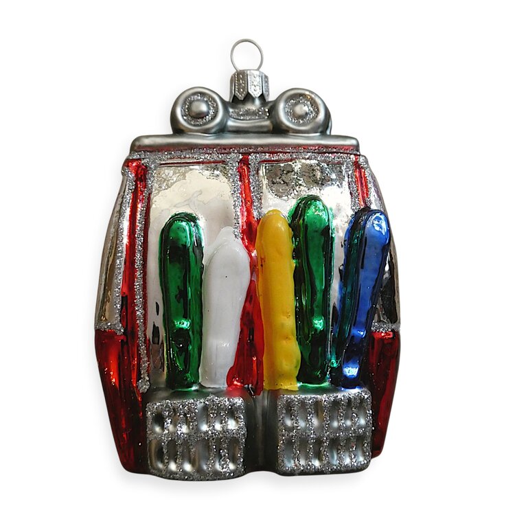 Christmas Ornament Cable Car Gondola