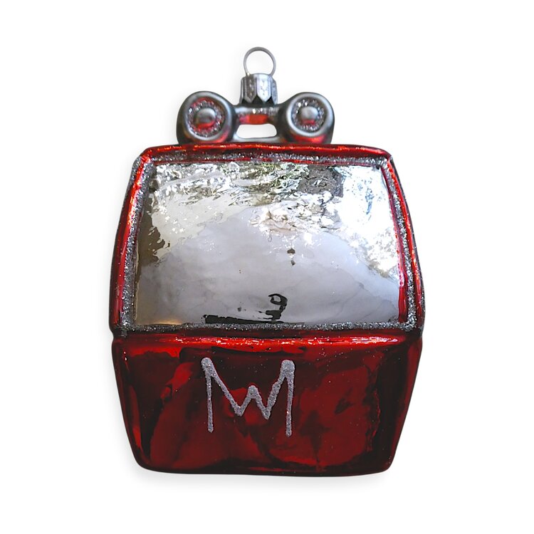 Christmas Ornament Cable Car Gondola