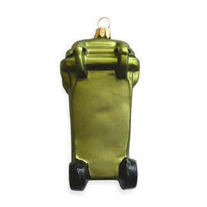 Christmas Decoration Wheelie Bin