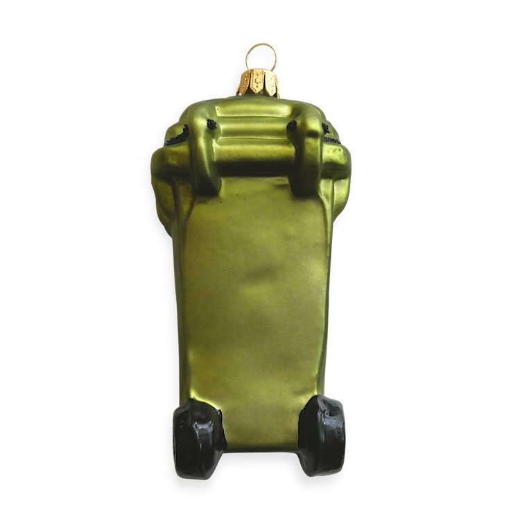 Christmas Decoration Wheelie Bin