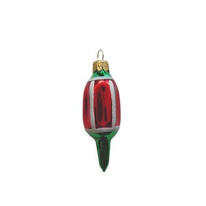 Christmas Decoration Bauble Red Pointed