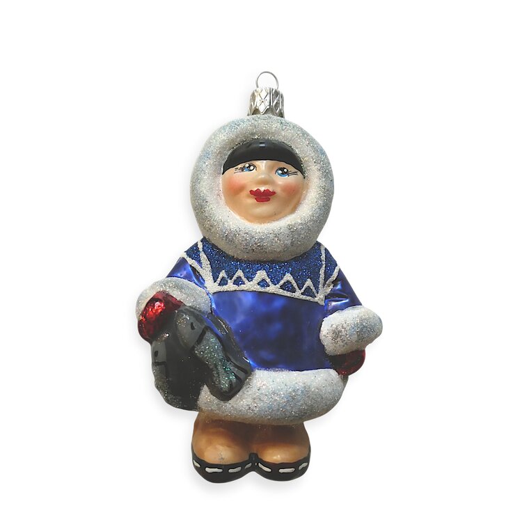 Christmas Ornament Inuit Girl