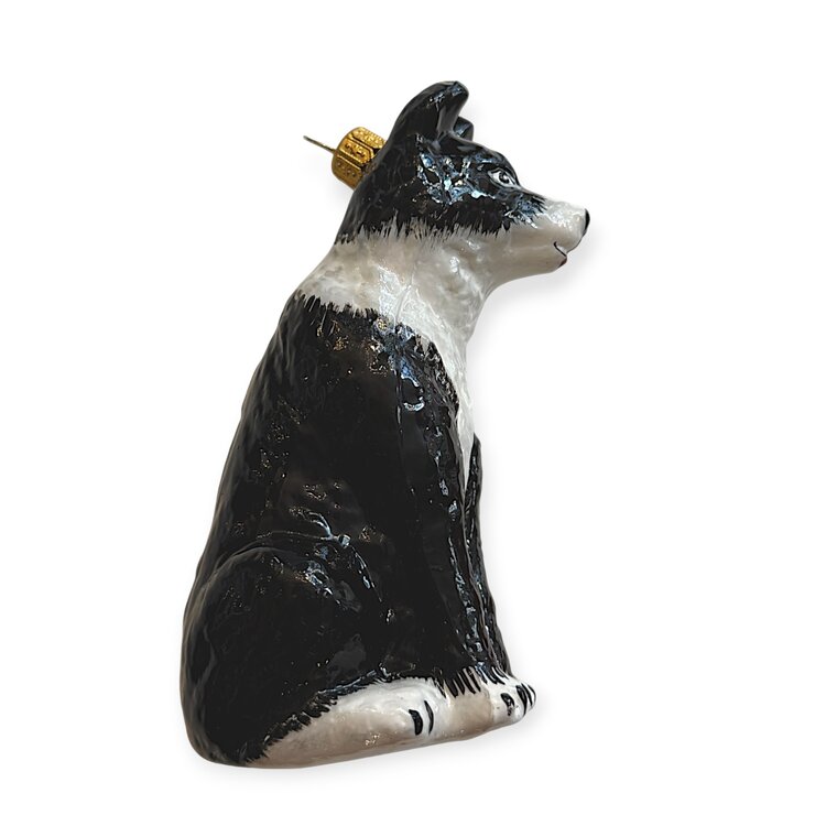 Christmas Ornament Border Collie