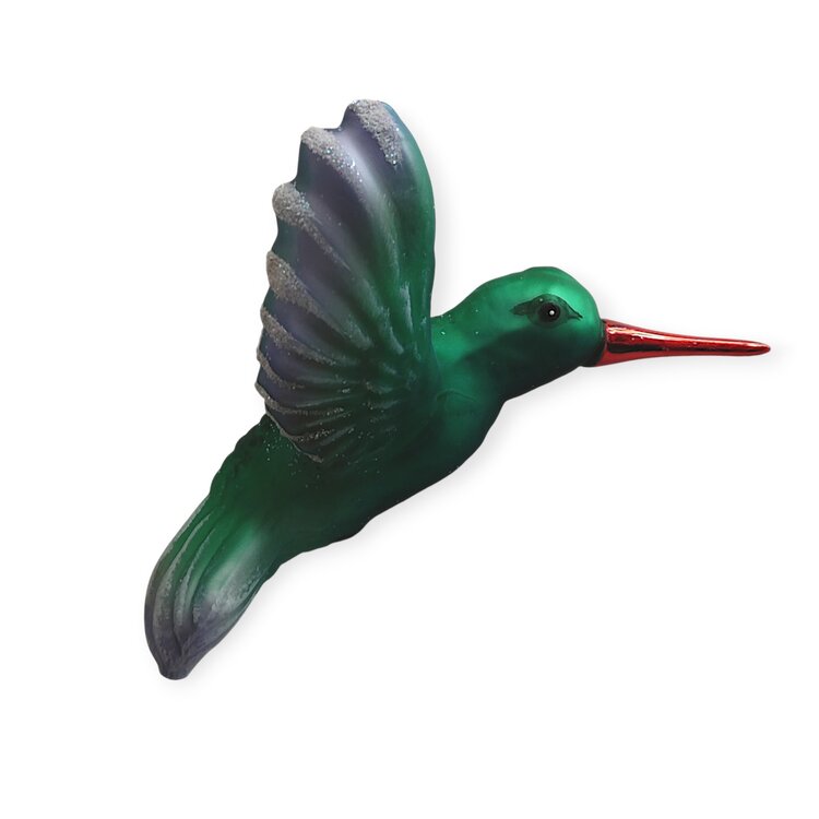 Christmas Ornament Hummingbird Green