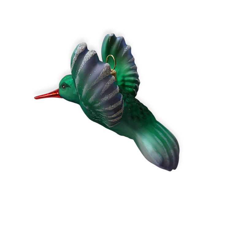 Christmas Ornament Hummingbird Green