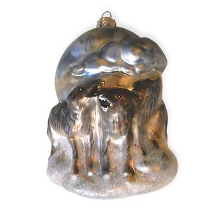 Kerstbal Huilende Wolven